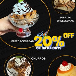 Andale!! - Discount on desserts every Saturdays