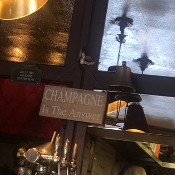 Bistro des Augustins - Champagne is the answer - Bistros Near Me - Paris, 75