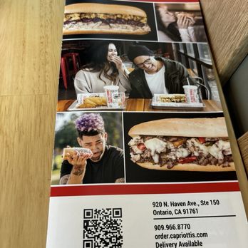 Capriotti's Sandwich Shop - Sandwiches Near Me - Ontario, California Capriotti's Sandwich Shop - Sandwiches Near Me - Ontario, California
