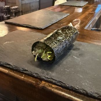 Yuki Handroll Bar - Friend Salmon Skin roll - Sushi Bars Near Me - Austin, Texas