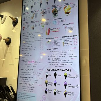 Nobibi - Menu - Ice Cream & Frozen Yogurt Near Me - San Diego, California