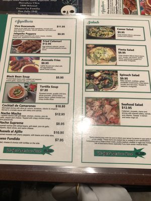 Menu photo 4 Escorza's Mexican Restaurant Wantagh, NY