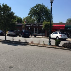 Timely Cleaners & Furriers - Front entrance from parking spot on west pleasant ave.