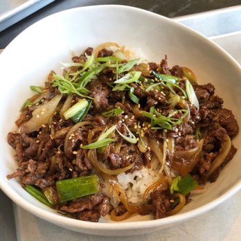Bopbox - Close-up of Bulgogi Rib-Eye Bowl - Asian Fusion Near Me - Seattle, Washington