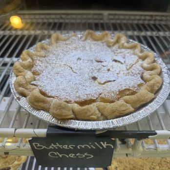 Baked Pie Company - Went with the BUTTERMILK CHESS PIE and I wasn't disappointed - Bakeries Near Me - Arden, North Carolina