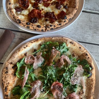Cane Rosso - Honey Bastard & Prosciutto e Rucola - Pizza Near Me - Dallas, Texas Cane Rosso - Honey Bastard & Prosciutto e Rucola - Pizza Near Me - Dallas, Texas