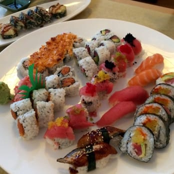 Tokyo Sushi - Las Vegas Roll, Tokyo Special, tuna avocado, spicy tuna, two more rolls as well - Sushi Bars Near Me - Saint Louis, Missouri Tokyo Sushi - Las Vegas Roll, Tokyo Special, tuna avocado, spicy tuna, two more rolls as well - Sushi Bars Near Me - Saint Louis, Missouri