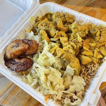 Reid' Jerk Shack - Curry Chicken, Rice and Peas, Cabbage, plantains. - Caterers Near Me - Essex, Maryland Reid' Jerk Shack - Curry Chicken, Rice and Peas, Cabbage, plantains. - Caterers Near Me - Essex, Maryland