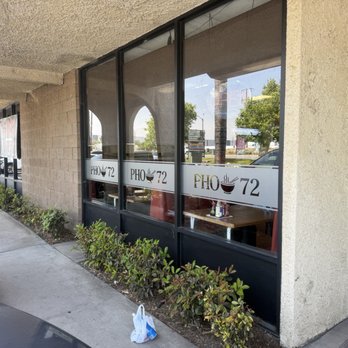 Pho 72 - Storefront Design - Vietnamese Near Me - San Bernardino, California
