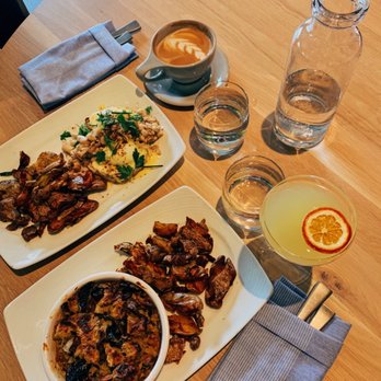 Eldr+Rime - Mushroom strata & King crab Benedict - New American Near Me - Wauwatosa, Wisconsin Eldr+Rime - Mushroom strata & King crab Benedict - New American Near Me - Wauwatosa, Wisconsin