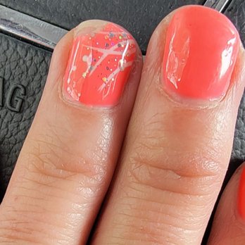 Sassie Nails N Spa - The Gel polish falling off and peeling. - Nail Salons Near Me - Temecula, California