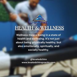 L-evated Chiropractic - Follow us on Instagram and facebook @levatedchiro  L-evated Chiropractic