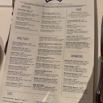 Tarpy's - Menu - New American Near Me - Monterey, California Tarpy's - Menu - New American Near Me - Monterey, California