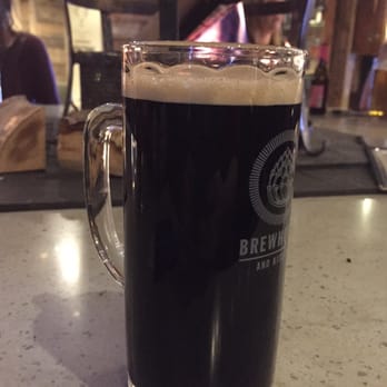 Brewhouse & Kitchen - Sutton Coldfield - Half pint glass of the Black Belt Porter - so cute - Breweries Near Me - Sutton Coldfield, XWM
