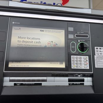 Capital One Bank - It offers cardless withdrawal option at this ATM - Banks & Credit Unions Near Me - Humble, Texas