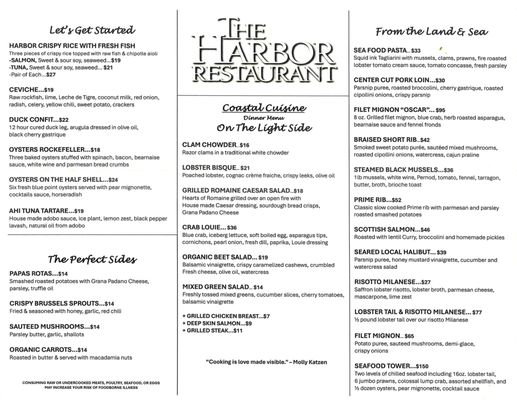 The Harbor Restaurant by null