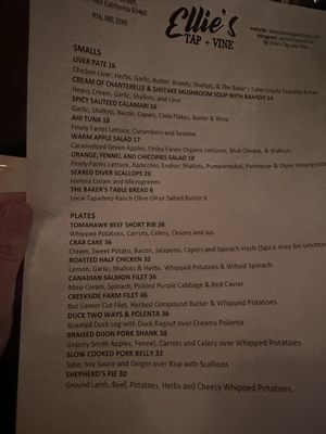 Menu photo 2 Ellie's Tap & Vine Santa Ynez, CA Menu photo 2 Ellie's Tap & Vine Santa Ynez, CA