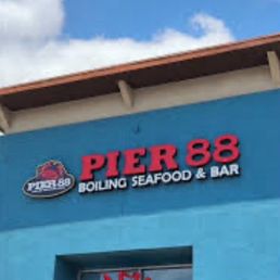 Exterior outside entrance of Pier 88 Boiling Seafood &Bar - Temecula, California Exterior outside entrance of Pier 88 Boiling Seafood &Bar - Temecula, California