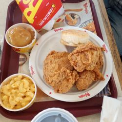 Bojangles - This was a #13 two thighs and a drumstick 2 side and a drink