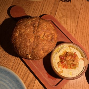 Valley Goat - olive raisin focaccia - New American Near Me - Sunnyvale, California Valley Goat - olive raisin focaccia - New American Near Me - Sunnyvale, California