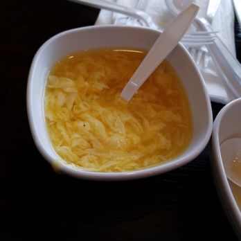 China Bros - Egg drop soup, its ok, could be cooked more and needed more flavor. - Chinese Near Me - Menifee, California