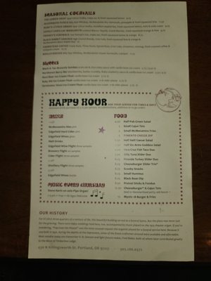 Menu photo 5 McMenamins Chapel Pub Portland, OR Menu photo 5 McMenamins Chapel Pub Portland, OR