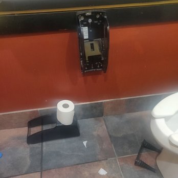 Moe's Southwest Grill - That's what the women's bathroom looks like. - Mexican Near Me - Florence, South Carolina Moe's Southwest Grill - That's what the women's bathroom looks like. - Mexican Near Me - Florence, South Carolina