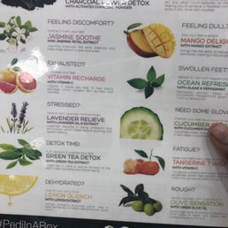 Deluxe Pedicure Options Deluxe Pedicure Options