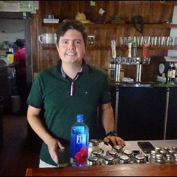 Meet my super friendly host, Primo, who greeted me, presented me with a menu, and answered all of my many questions. Meet my super friendly host, Primo, who greeted me, presented me with a menu, and answered all of my many questions.