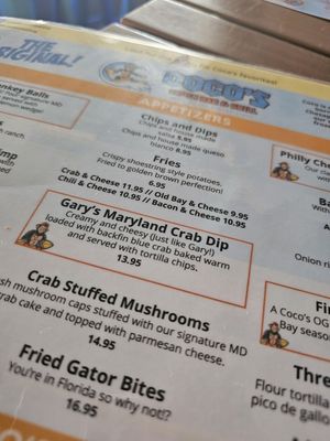 Menu photo 6 Coco's Crush Bar and Grill OG Clearwater, FL Menu photo 6 Coco's Crush Bar and Grill OG Clearwater, FL