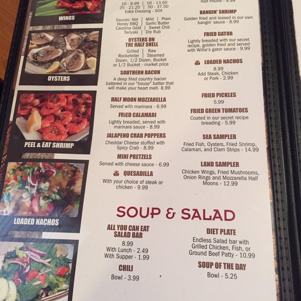 Clawdaddy's Bar And Grill - Menu - New American Near Me - Crystal River, Florida Clawdaddy's Bar And Grill - Menu - New American Near Me - Crystal River, Florida
