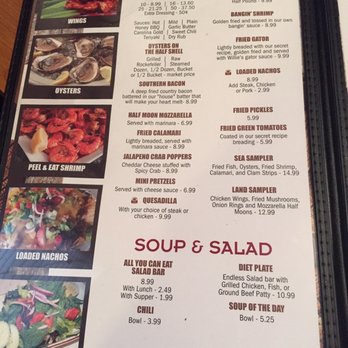 Clawdaddy's Bar And Grill - Menu - New American Near Me - Crystal River, Florida