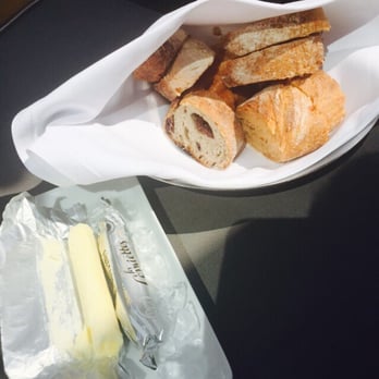 Restaurant Do & Co - Breads come when you sit €3. Try the olive bread. - Sushi Bars Near Me - Vienna, 9