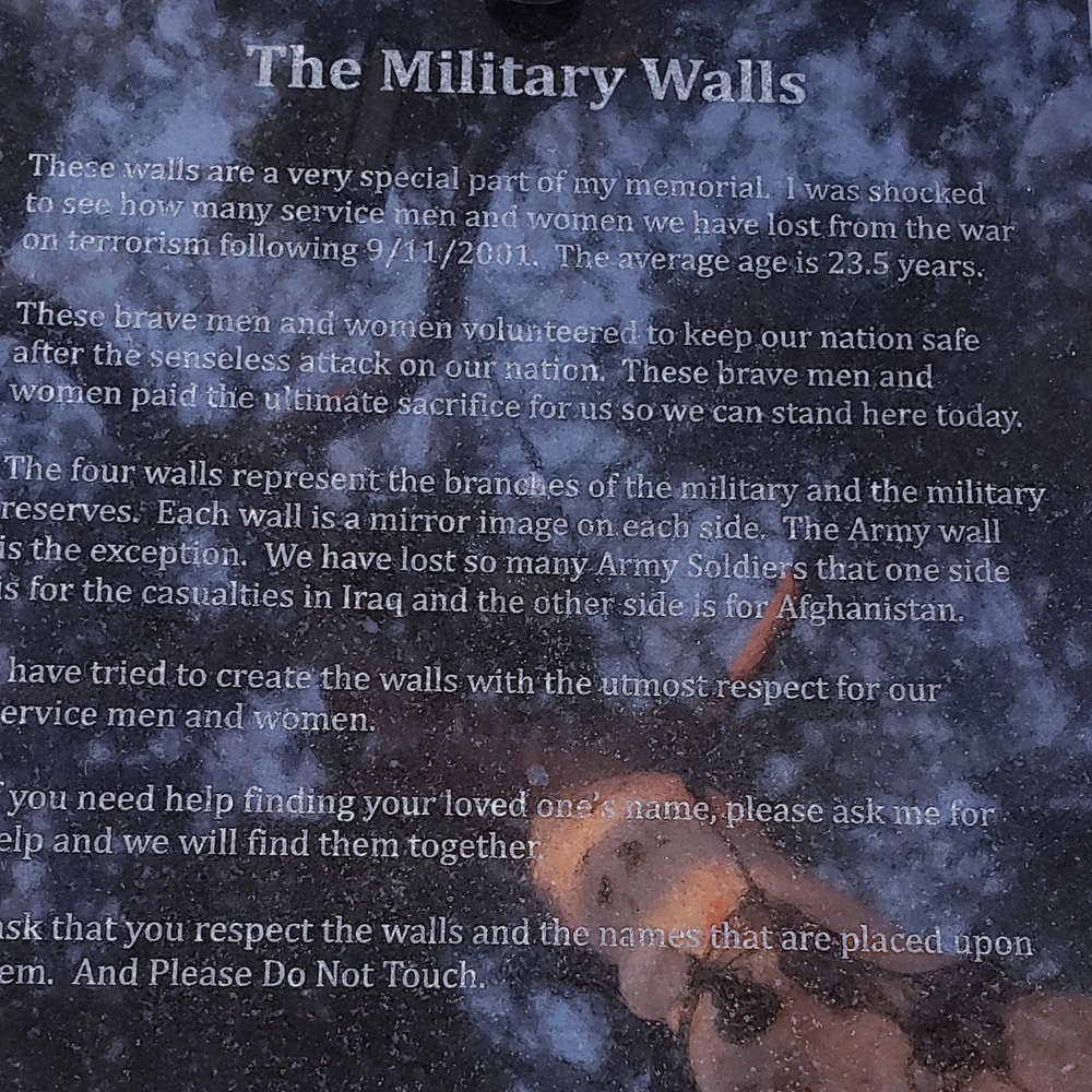 Fullerton 9/11 Memorial - Military Walls. - Museums Near Me - Fullerton, California