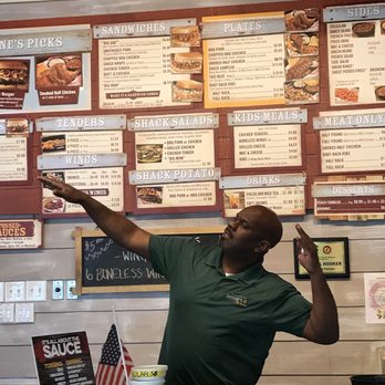 Shane's Rib Shack - Darrell was so cool! Made my experience more enjoyable - Barbeque Near Me - Atlanta, Georgia Shane's Rib Shack - Darrell was so cool! Made my experience more enjoyable - Barbeque Near Me - Atlanta, Georgia