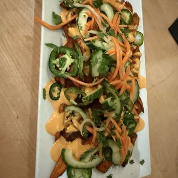 Poppycocks - Bahn Mi Dirty Fries - New American Near Me - Traverse City, Michigan