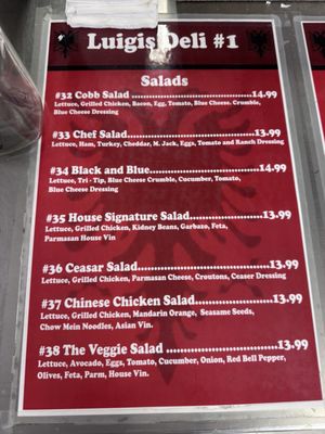 Menu photo 6 Luigi's Deli Martinez, CA