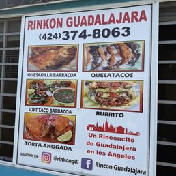 Exterior outside entrance of Rinkon Guadalajara - Outside sign - Hawthorne, California Exterior outside entrance of Rinkon Guadalajara - Outside sign - Hawthorne, California