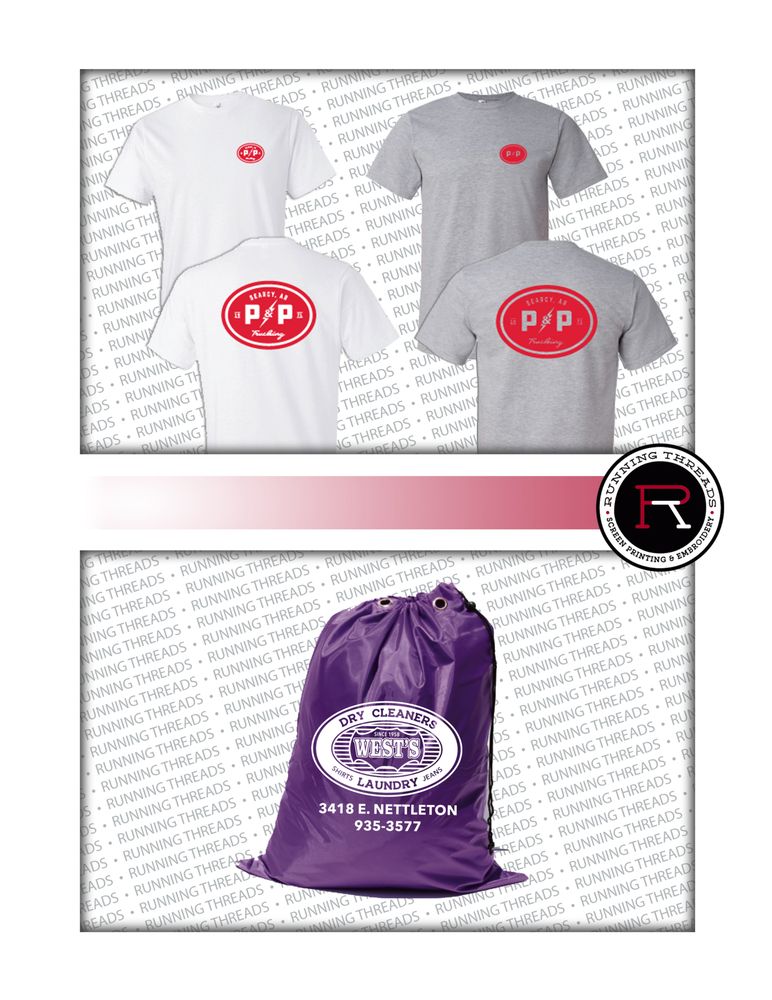 RUNNING THREADS SCREEN PRINTING & EMBROIDERY Updated October 2024