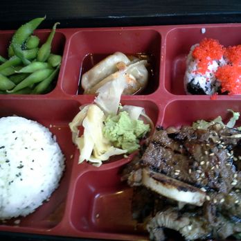 Kiro Sushi - Kalbi lunch special - $10.95, meat was tender and not overcooked, great value! - Japanese Near Me - Toronto, Ontario
