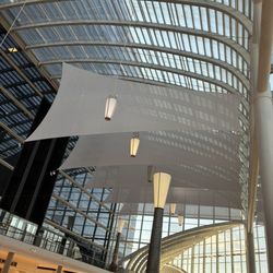 Riverchase Galleria - Long and Massive eight level glass atrium, Riverchase Galleria