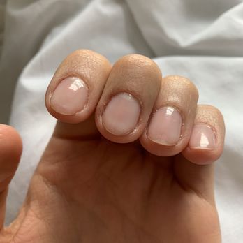 Brooklyn Nails & Spa - All the gel being improperly sealed and bubbling on the surface - Hair Salons Near Me - Brooklyn, New York
