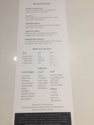Menu photo 5 Denver Poke Company Denver, CO Menu photo 5 Denver Poke Company Denver, CO
