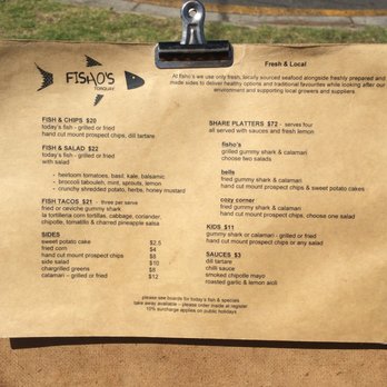 Fisho's Torquay - Menu - Seafood Near Me - Torquay, VIC Fisho's Torquay - Menu - Seafood Near Me - Torquay, VIC