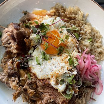 The Hideout Kitchen - Pork silog - New American Near Me - Lafayette, California The Hideout Kitchen - Pork silog - New American Near Me - Lafayette, California
