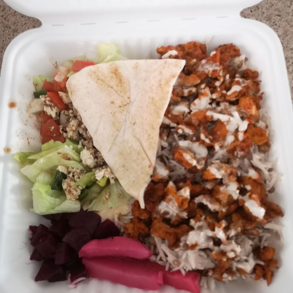 Dar Nabati - Mama shawarma plate - Vegan Near Me - Oakville, Ontario