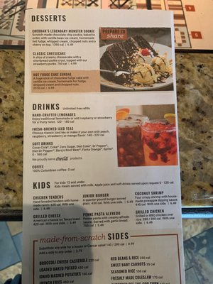 Menu photo 4 Cheddar's Scratch Kitchen Fort Myers, FL Menu photo 4 Cheddar's Scratch Kitchen Fort Myers, FL