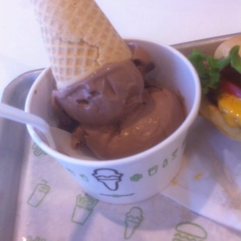Shake Shack Mall of America - Chocolate cone - Burgers Near Me - Bloomington, Minnesota
