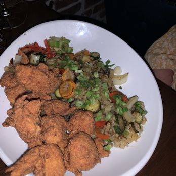 Hallowed Ground - Fried Rice w/ Crispy Chicken - Speakeasies Near Me - Salem, Massachusetts
