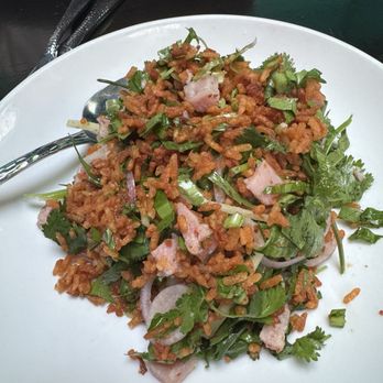 Takoi - Naem Khao Tod - sour pork and crispy rice salad - Thai Near Me - Detroit, Michigan Takoi - Naem Khao Tod - sour pork and crispy rice salad - Thai Near Me - Detroit, Michigan